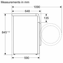 Skalbyklė BOSCH WGB266ACSN Skalbyklė BOSCH WGB266ACSN
