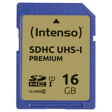 Atminties kortelė DIG Z HC 16GB Intenso Premium UHS-I C10 45MB/s Atminties kortelė DIG Z HC 16GB Intenso Premium UHS-I C10 45MB/s