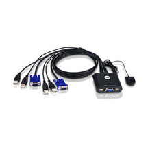 Aten 2-Port USB Cable KVM Switch