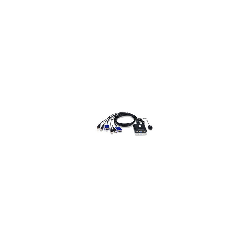 Aten 2-Port USB Cable KVM Switch