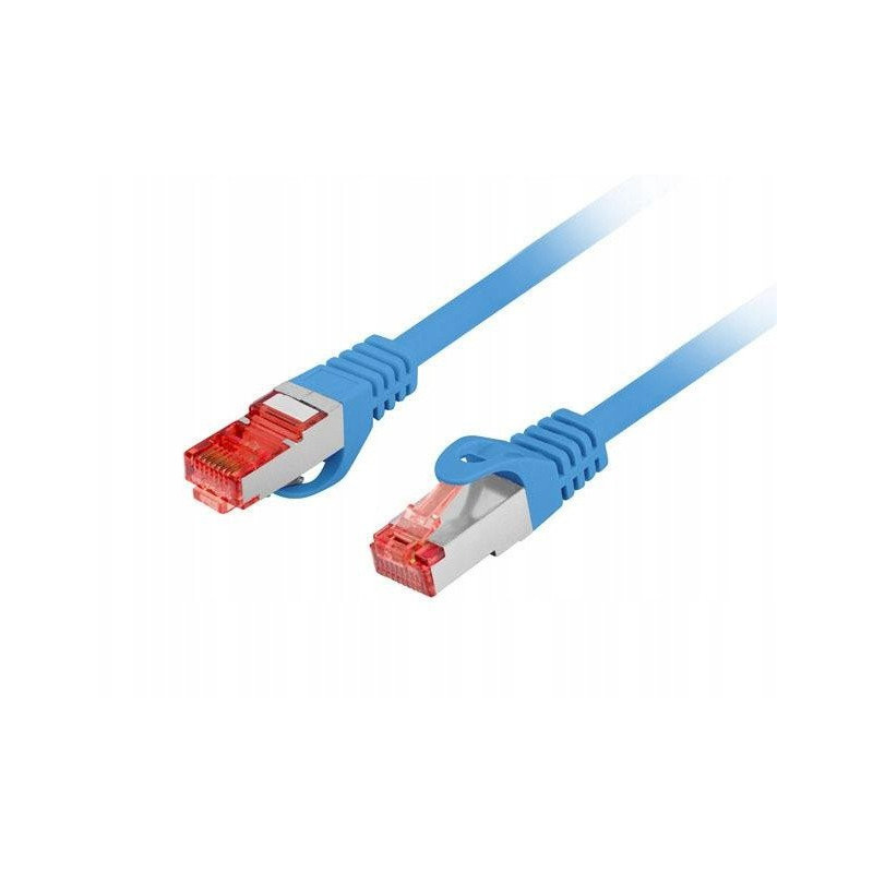 Lanberg PATCHCORD CAT.6 S / FTP LSZH CU 1M BLUE FLUKE PASSED (5901969442656)