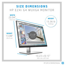 61 cm / 24 col. (1920 x 1200) HP E24i G4 16:10 5 ms HDMI VGA USB DisplayPort VESA Pivot WQXGA juodas 61 cm / 24 col. (1920 x 1200) HP E24i G4 16:10 5 ms HDMI VGA USB DisplayPort VESA Pivot WQXGA juodas