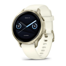 Garmin Venu 4 Smartwatch 41mm beige / lunargold (010-03013-00) 0753759342845