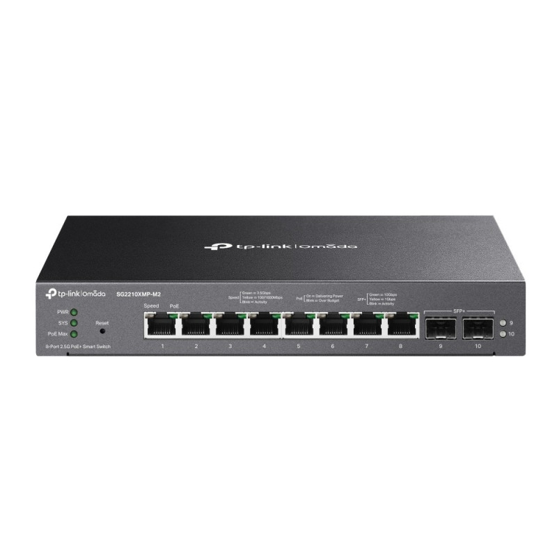 TP-Link Switch 8x GE SG2210XMP-M2 Omada