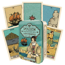Pixie Astounding Lenormand cards in tin box US Games Systems Pixie Astounding Lenormand cards in tin box US Games Systems