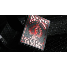 Bicycle Rider Back Metal Luxe Cards (Red) Bicycle Rider Back Metal Luxe Cards (Red)