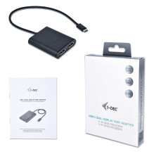 I-TEC USB-C 4K DUAL DP ADPTR. I-TEC USB-C 4K DUAL DP ADPTR.