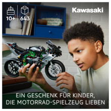 LEGO Technic Kawasaki Ninja H2R motociklas