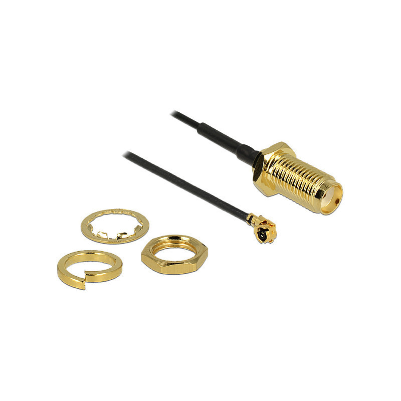 DeLOCK SMA - MHF / U.FL 50 mm koaksialinis kabelis