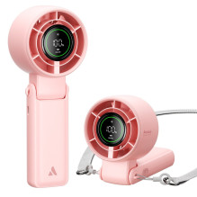 AECOOLY Halo 02 - Portable Handheld Fan, rose