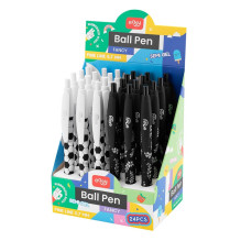 Ballpoint pen, white col. / black col., 0.7 mm Ballpoint pen, white col. / black col., 0.7 mm