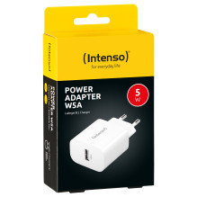 Intenso Power Adapter W5A 1x USB-A 5 Watt wei Intenso Power Adapter W5A 1x USB-A 5 Watt wei