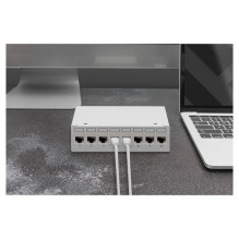 DIGITUS Keystone lizdas Cat6A / RJ45-LSA ekranuotas 500MHz 8 vnt.