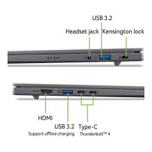Acer Aspire 16 AI OLED 16 CU9-386H / 16GB / 512SSD / W11 Home