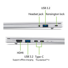 Acer Aspire 14 AI OLED A14-I71M-90HK CU9-386H / 16GB / 512SSD / W11 Home Acer Aspire 14 AI OLED A14-I71M-90HK CU9-386H / 16GB / 512SSD / W11 Home
