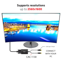 Club3D Adapteris „MiniDisplayport DVI-D“ (aktyvus dvigubas) St / Bu mažmeninė prekyba Club3D Adapteris „MiniDisplayport DVI-D“ (aktyvus dvigubas) St / Bu mažmeninė prekyba