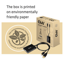 Club3D Adapteris „MiniDisplayport DVI-D“ (aktyvus dvigubas) St / Bu mažmeninė prekyba Club3D Adapteris „MiniDisplayport DVI-D“ (aktyvus dvigubas) St / Bu mažmeninė prekyba