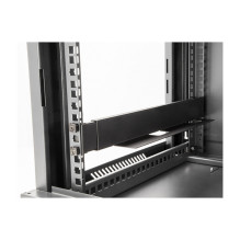 19? Tragschiene längenverstellbar 368 - 600 mm für Netzwerkschrank 1 HE schwarz 2 Stück 19? Tragschiene längenverstellbar 368 - 600 mm für Netzwerkschrank 1 HE schwarz 2 Stück