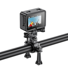 Sports camera Hoco with two screens 1,3" + 2" 4K / 30fps DV101 black Sports camera Hoco with two screens 1,3" + 2" 4K / 30fps DV101 black