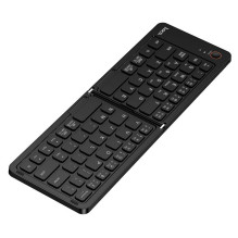 Belaidė sulankstoma QWERTY klaviatūra Hoco GM71 juoda Belaidė sulankstoma QWERTY klaviatūra Hoco GM71 juoda