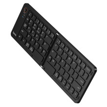 Wireless keyboard folded QWERTY Hoco GM71 black Wireless keyboard folded QWERTY Hoco GM71 black