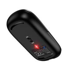 Belaidė dviejų režimų pelė („Bluetooth“, 2.4G) 1600 dpi Hoco GM43 pilka Belaidė dviejų režimų pelė („Bluetooth“, 2.4G) 1600 dpi Hoco GM43 pilka