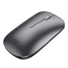 Belaidė dviejų režimų pelė („Bluetooth“, 2.4G) 1600 dpi Hoco GM43 pilka Belaidė dviejų režimų pelė („Bluetooth“, 2.4G) 1600 dpi Hoco GM43 pilka