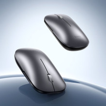 Belaidė dviejų režimų pelė („Bluetooth“, 2.4G) 1600 dpi Hoco GM43 pilka Belaidė dviejų režimų pelė („Bluetooth“, 2.4G) 1600 dpi Hoco GM43 pilka
