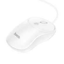 Laidinė pelė Hoco USB A 1600 dpi GM13 balta Laidinė pelė Hoco USB A 1600 dpi GM13 balta