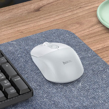 Wireless mouse Hoco 2,4G 1600 dpi GM28 white gray Wireless mouse Hoco 2,4G 1600 dpi GM28 white gray