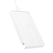 Kietojo disko korpusas HDD ir SSD 2,5" SATA USB 3.0 į Micro B Hoco HB55 baltas Kietojo disko korpusas HDD ir SSD 2,5" SATA USB 3.0 į Micro B Hoco HB55 baltas