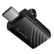 Kortelių skaitytuvas TF 2.0 USB-C Hoco HB53 juodas Kortelių skaitytuvas TF 2.0 USB-C Hoco HB53 juodas
