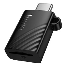 Card reader TF 2.0 USB-C Hoco HB53 black Card reader TF 2.0 USB-C Hoco HB53 black