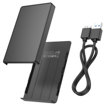 Hard drive enclosure HDD 2,5" SATA USB 3.0 to Micro Hoco HB46 black Hard drive enclosure HDD 2,5" SATA USB 3.0 to Micro Hoco HB46 black