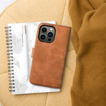 iPhone 13 PRO dėklas „Tender Book“, rudas iPhone 13 PRO dėklas „Tender Book“, rudas