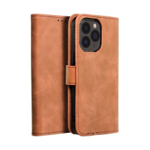 Flip case for iPhone 13 PRO Tender Book brown
