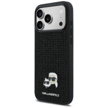 KARL LAGERFELD dėklas, skirtas IPHONE 17 Pro Max KLHCP17X6PRKCLK (su cirkoniais / KC PIN), juodas KARL LAGERFELD dėklas, skirtas IPHONE 17 Pro Max KLHCP17X6PRKCLK (su cirkoniais / KC PIN), juodas