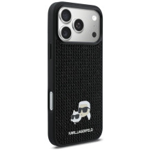 KARL LAGERFELD dėklas, skirtas IPHONE 17 Pro Max KLHCP17X6PRKCLK (su cirkoniais / KC PIN), juodas KARL LAGERFELD dėklas, skirtas IPHONE 17 Pro Max KLHCP17X6PRKCLK (su cirkoniais / KC PIN), juodas