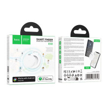 Locator compatible with Apple Find My and Google Find My Device Hoco E101 white
