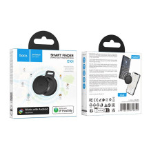 Locator compatible with Apple Find My and Google Find My Device Hoco E101 black