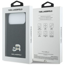 KARL LAGERFELD case for IPHONE 17 Pro Max KLHCP17X6PRKCLK (Rhinestone W / K&C PIN) black KARL LAGERFELD case for IPHONE 17 Pro Max KLHCP17X6PRKCLK (Rhinestone W / K&C PIN) black