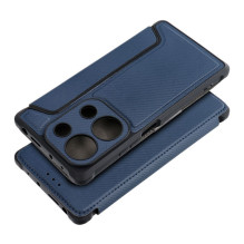 Atverčiamas dėklas Xiaomi Redmi NOTE 13 PRO 4G / Poco M6 PRO 4G Razor Book, mėlynas