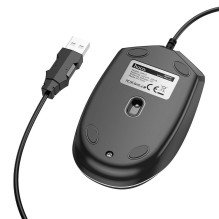 Wire gaming mouse Hoco USB A 2400 dpi GM37 black Wire gaming mouse Hoco USB A 2400 dpi GM37 black