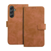 Atverčiamas dėklas, skirtas „Samsung A54 5G Tender Book“, rudas Atverčiamas dėklas, skirtas „Samsung A54 5G Tender Book“, rudas