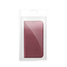 Atverčiamas dėklas, skirtas „Samsung A27 Smart Magneto“, bordo spalvos