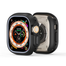 DUX DUCIS dėklas BAMO, skirtas Apple Watch Ultra / Ultra 2 49 mm, vidurnakčio pilkos spalvos DUX DUCIS dėklas BAMO, skirtas Apple Watch Ultra / Ultra 2 49 mm, vidurnakčio pilkos spalvos