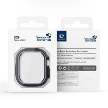 DUX DUCIS dėklas BAMO, skirtas Apple Watch Ultra / Ultra 2 49 mm, vidurnakčio pilkos spalvos DUX DUCIS dėklas BAMO, skirtas Apple Watch Ultra / Ultra 2 49 mm, vidurnakčio pilkos spalvos