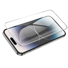Tempered glass to iPhone 14 PRO MAX Hoco HD 5D Guardian shield 10 pcs G14 black Tempered glass to iPhone 14 PRO MAX Hoco HD 5D Guardian shield 10 pcs G14 black