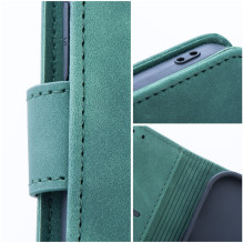 Flip case for Samsung A27 Tender Book green