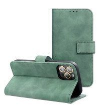 Flip case for Samsung A27 Tender Book green